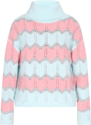 Izia Jumper Dames Turkoois Veelkleurig