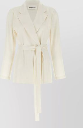 P.A.R.O.S.H. double-breasted belted blazer