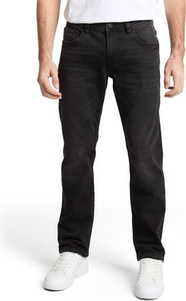 Tom Tailor 5-Pocket-Jeans TOM TAILOR MARVIN, Herren, Gr. 30, L&auml;nge 30, used schwarz stone schwarz denim, Denim/Jeans, Obermaterial: 75% Baumwolle, 20% Polyester,