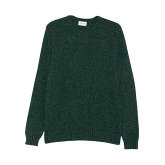 Scaglione Jersey de cuello redondo con motas - Knitwear - Hombre - Verde - M