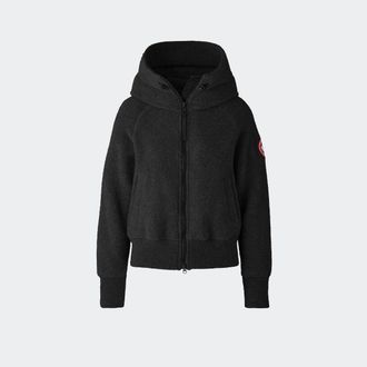 Canada Goose Chilliwack Fleece Bomber (Women, Black, XS)