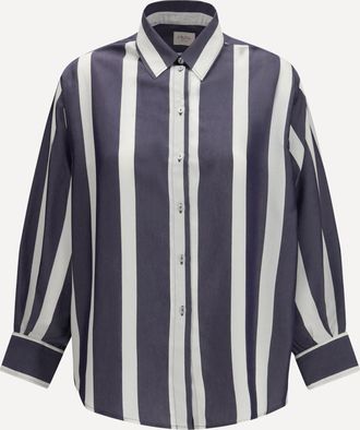 Cruna Camicia oversize a righe Woman 38