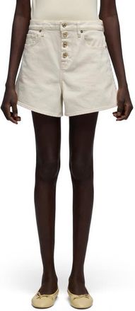 7 For All Mankind Kori Denim Shorts in Moondust at Nordstrom, Size 29
