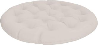 vidaXL Coj&iacute;n Para Silla Papasan Vianen 100% Poli&eacute;ster Blanco Vidaxl