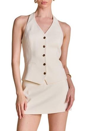 endless rose Halter Top in Cream at Nordstrom Rack, Size Medium