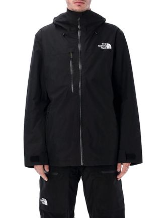 The North Face Black Zip-Fastening Hooded Ski Jacket
