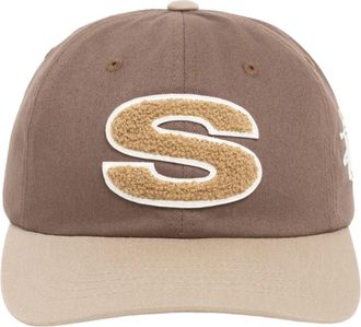 St&uuml;ssy Chenille S Snapback Cap Brown 1311061-BROW