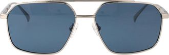Alexander McQueen Am0477S Zonnebril - Heren - Accessoires - Grijs - Maat: 59 MM