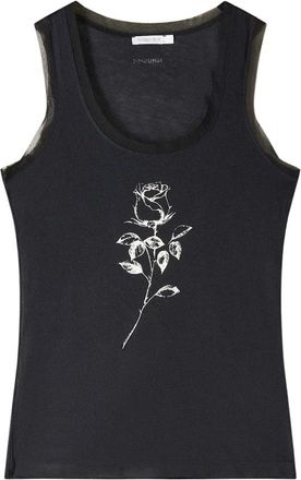 Patrizia Pepe Dames, Tops, Zwart, Maat: XS