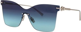 Tiffany & Co. Stijlvolle zonnebril met model 0Tf 3103K - Dames - Zonnebrillen - Grijs - 43 MM - Accessoires