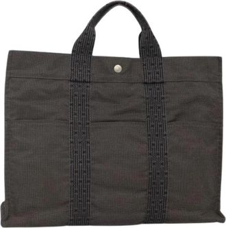 Herm&egrave;s Pre-owned Fourre-tout Herline - Dames - Vintage Shopper - Grijs - ONE Size - Vintage