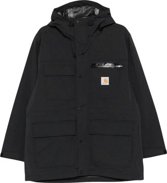 Carhartt Work in Progress Carhartt WIP Jassen - Heren - Zomerjassen - Zwart - L - Nylon - Jassen