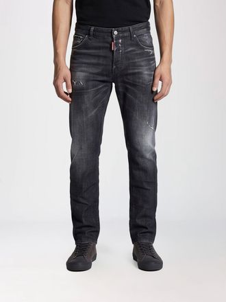 Dsquared2 Jeans 642 straight in denim stretch