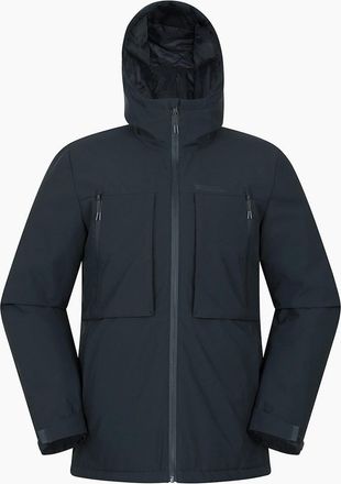 Mountain Warehouse Mens Mountain Warehouse Mens Langdon Water Resistant Padded Parka - Navy - Size: 46/Regular