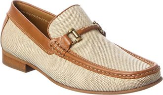 Donald J Pliner Danner Jute & Leather Loafer