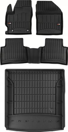 OEM 3d Set Alfombrillas De Goma Y Alfombrilla Toyota Corolla 12 Hybrid Kombi Desde 2019