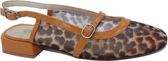 Eric Michael Womens Mesh Flats In Leopard