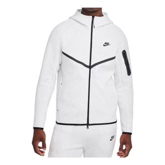 Nike Tech Fleece Windrunner Full-Zip Jacket Birch Heather Black HV0949-051