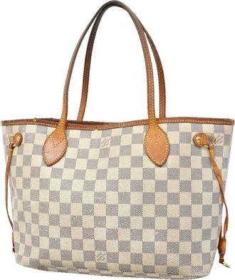 Louis Vuitton White Tote Bag (Pre-Owned)