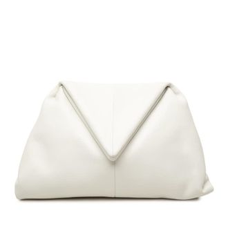 Bottega Veneta Pre-owned Bottega Veneta Leather BV Trine Angular Clutch Ladies JZTOHE0Q1ROTGWBD