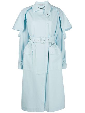 Stella McCartney STELLA MCCARTNEY 597950SLA533900 3900 - women - Cotton/Spandex/Elastane/Metal - 40 - Blue