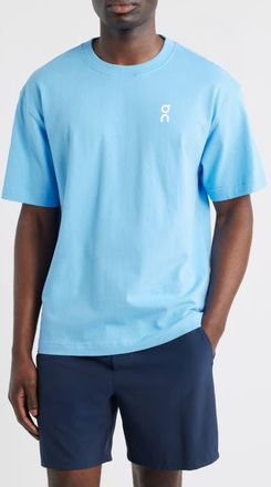 On Club T Oversize Organic Cotton T-Shirt in Gourami at Nordstrom, Size X-Large