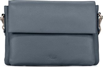 Jost Vika Leather Shoulder Bag Petrol