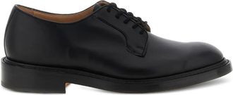 Trickers Robert leren derby schoenen - Zwart