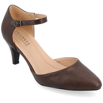 Journee Collection Women & apos;s Bettie Medium and Wide Width Pumps