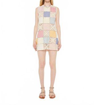 Alix of Bohemia Vita Tile Dress In Sorbet