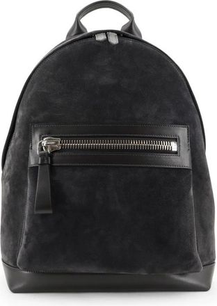 Tom Ford Suede Buckley Rugzak - Heren - Rugzakken - Grijs - ONE Size - Leer - Tassen