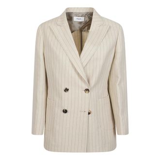 Saulina Milano Blazers, female, Beige, Size: XS Saulina Jackets