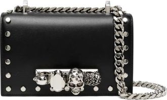 Alexander McQueen mini Jewelled mini bag - Black
