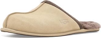 UGG Scuff Mens Slippers Mustard Seed/Molasses : 12 D - Medium, Suede