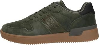 Bj&ouml;rn Borg Spin T2900 - Heren - Sneakers - Groen - 44 EU - Leer - Schoenen