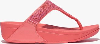 FitFlop Fitflop Lulu Crystal Dames Tussenstuk Roze Koraal