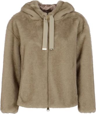 Herno Mujer, Sudaderas, Marrón, Talla: M