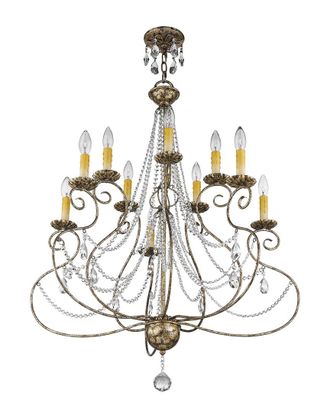 Livex Lighting Livex Isabella 5-Light + 5-Light EB Chandelier