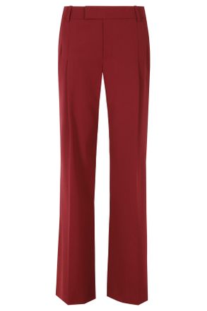 Federica Tosi Ruby Frescolana Darts Straight-Leg Polyester-Blend Pants