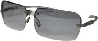 Prada Pre-owned Accessories, female, Gray, Size: ONE SIZE Pre-owned Plastic Sunglasses