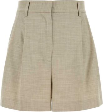 Andamane Melange Sand Stretch Twill Masha Shorts