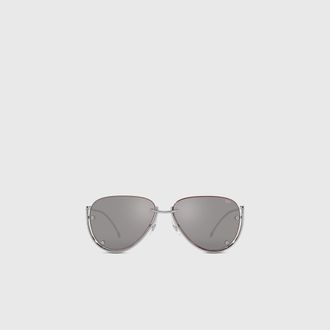 Diesel Pilot model sunglasses - Sunglasses - Unisex - Silver