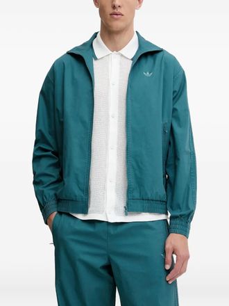 adidas Originals Firebird three-stripe track jacket - men - Cotton - S - Green