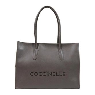 Coccinelle Myrtha26 Large Tote - female - Coccinelle - Shopping Bags - Brown - ONE SIZE - Bags