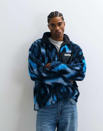 Columbia Winter Pass pile reversibile blu