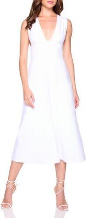 Susana Monaco A-Line Midi Dress in Sugar at Nordstrom Rack, Size X-Small