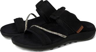 Merrell Terran 4 Slide Womens Shoes Black : 5 M, Leather/Textile