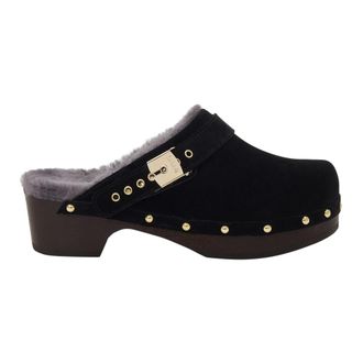 Scholl Schoenen - Dames - Klompen - Zwart - 39 EU - Schoenen