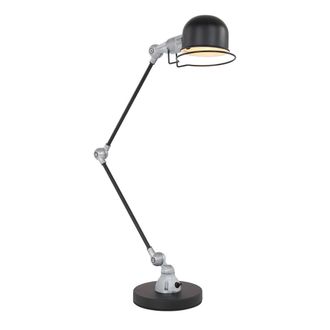 Steinhauer Mexlite - L&aacute;mpara De Mesa - Davin - Negro - Aluminio Metal