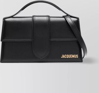 Jacquemus le grand bambino large leather shoulder bag